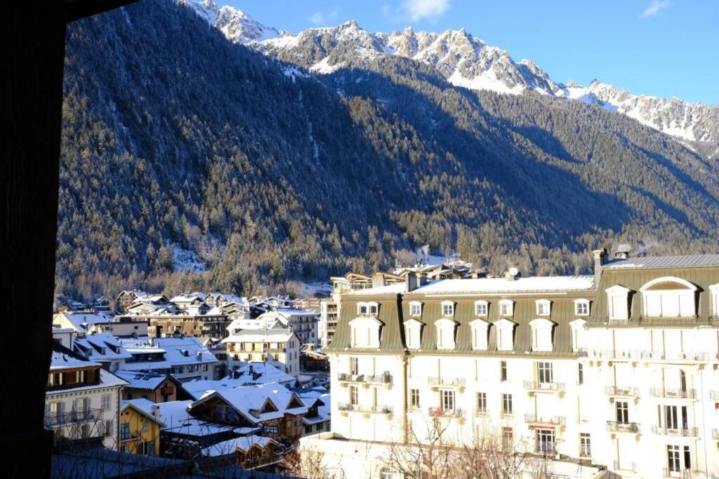 Ferienwohnung Studio Chaleureux Chamonix Centre Exterior foto