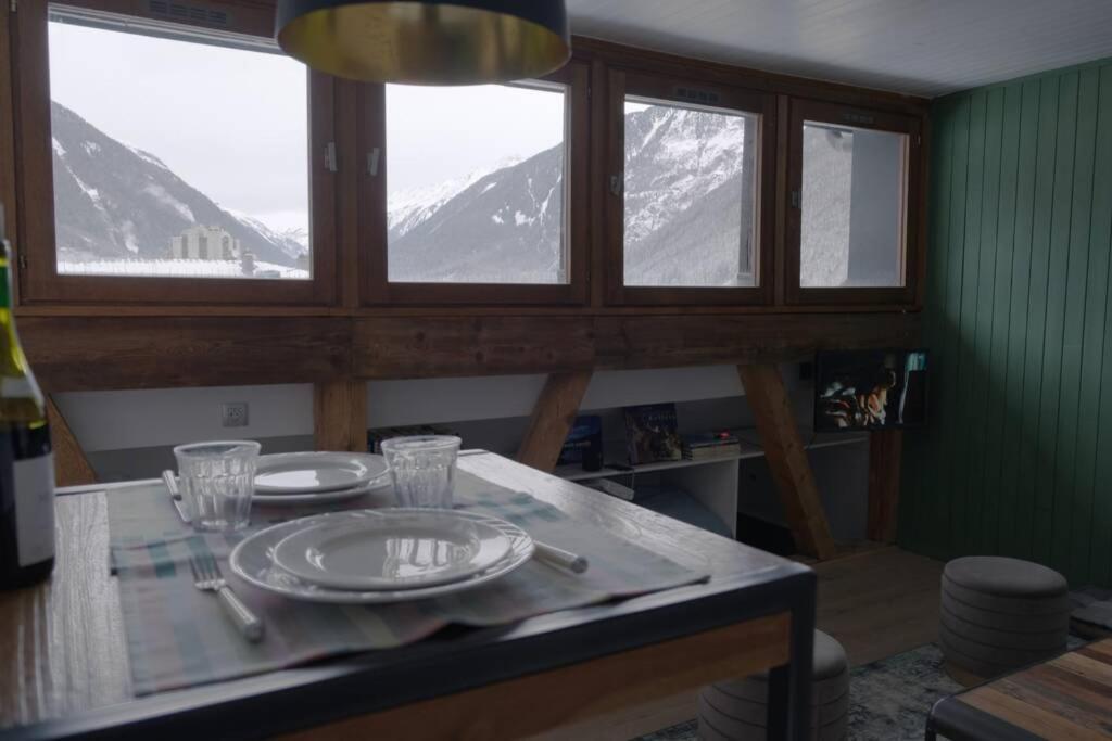 Ferienwohnung Studio Chaleureux Chamonix Centre Exterior foto