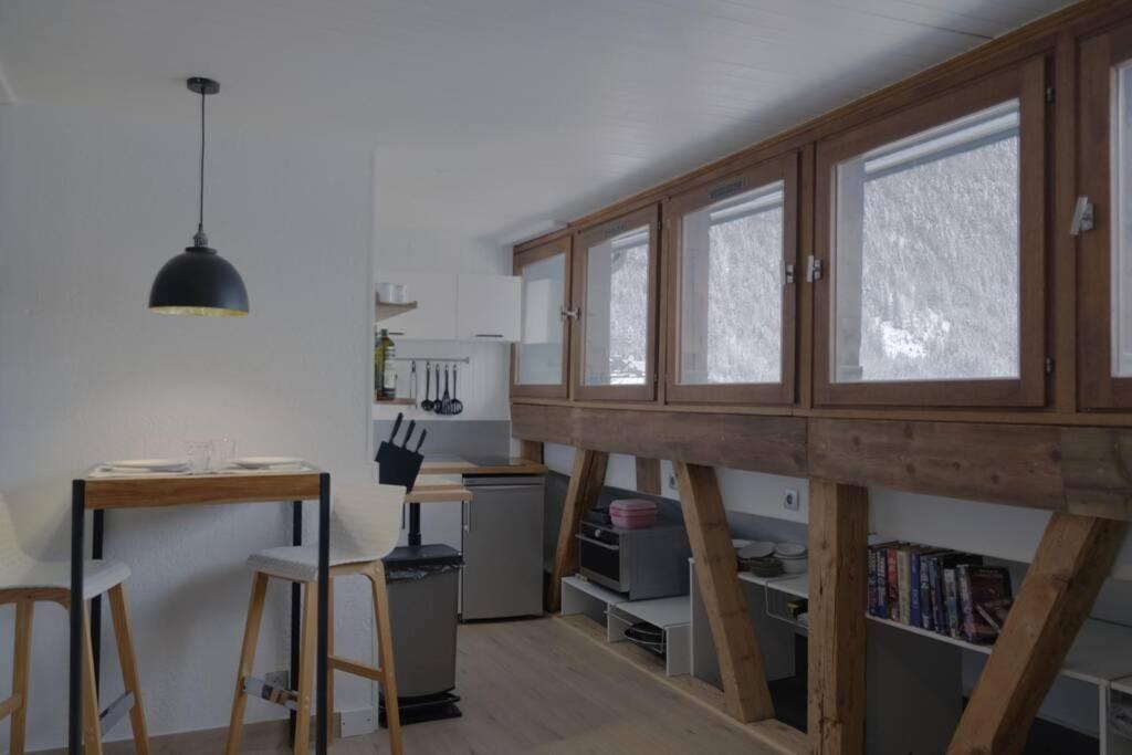 Ferienwohnung Studio Chaleureux Chamonix Centre Exterior foto