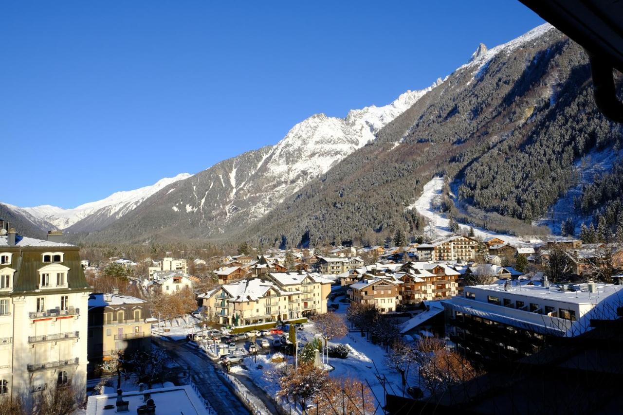 Ferienwohnung Studio Chaleureux Chamonix Centre Exterior foto