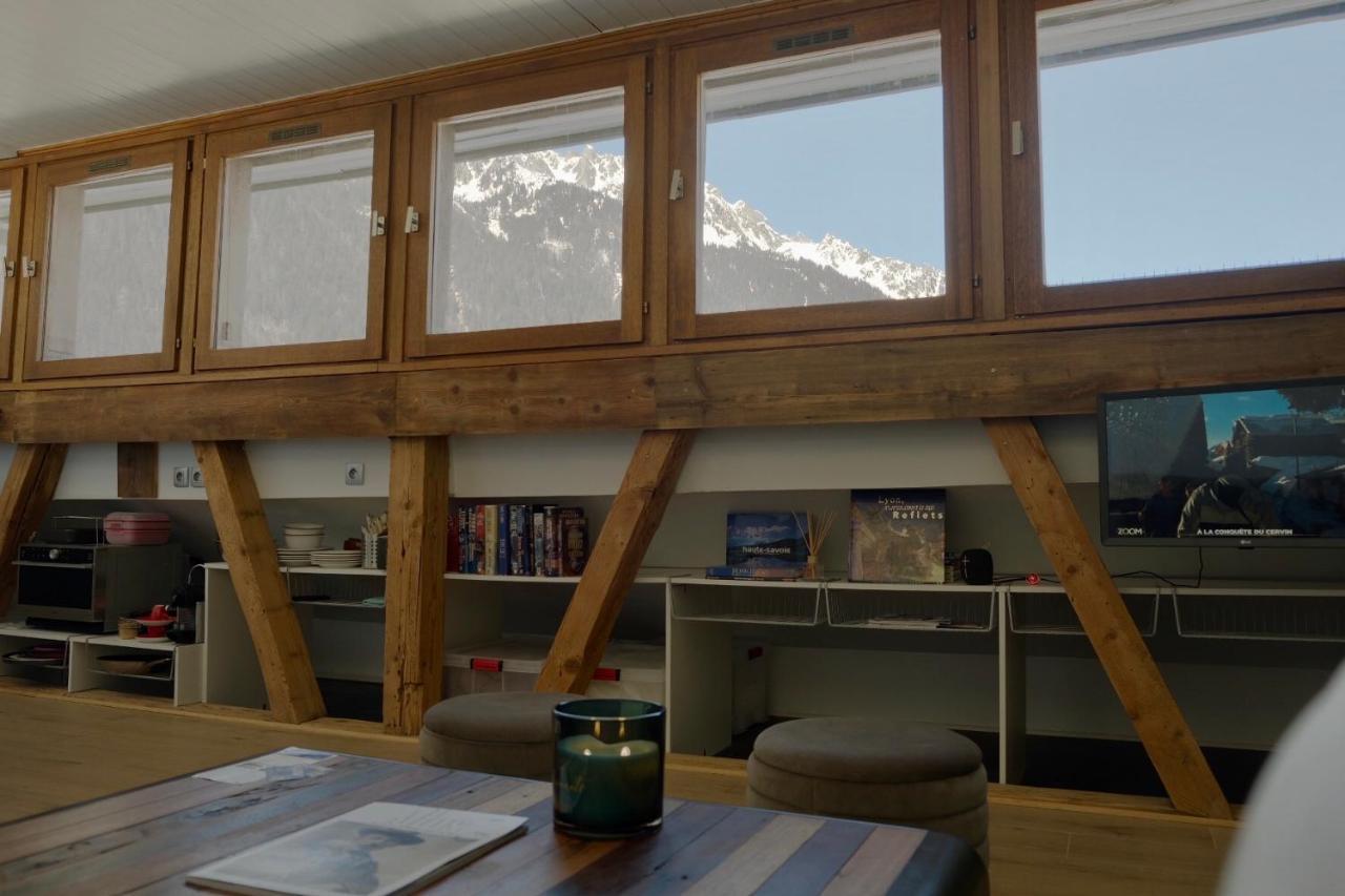 Ferienwohnung Studio Chaleureux Chamonix Centre Exterior foto
