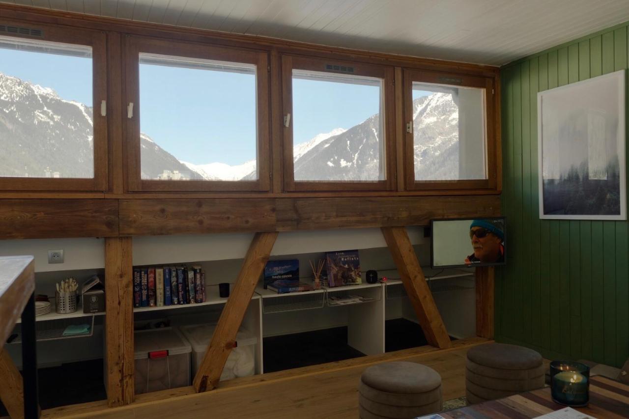 Ferienwohnung Studio Chaleureux Chamonix Centre Exterior foto